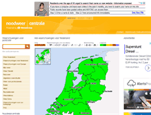 Tablet Screenshot of alarm.noodweercentrale.nl